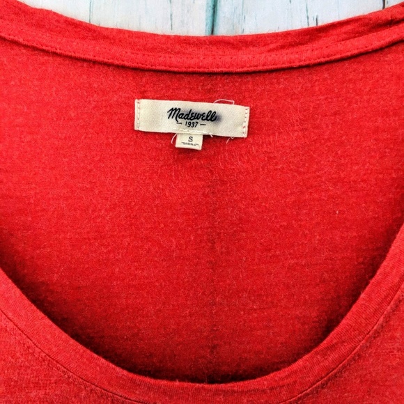 3/$20 Madewell Anthem Pocket Scoop Neck Tee - Picture 5 of 6
